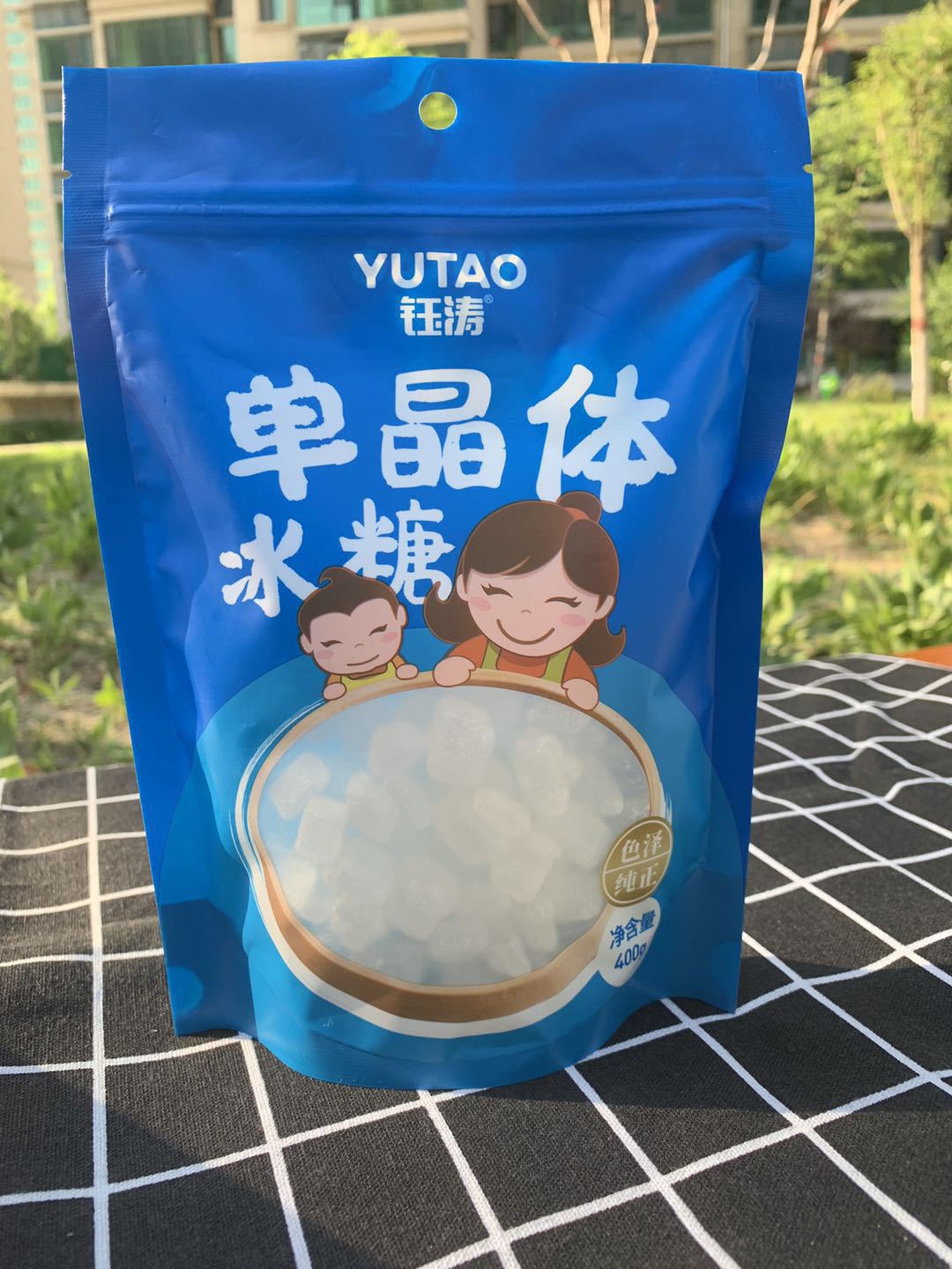 单晶冰糖小包装 直销批发 调味糖炖品糖老冰糖花果茶用400g