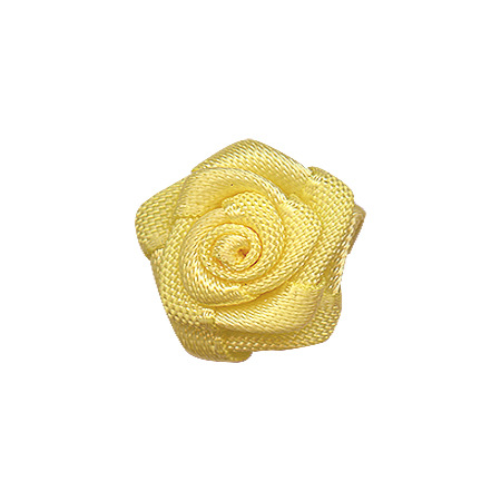 Yao Ming cinta tocado Decoración Ropa Rosa pequeña flor hecha a mano DIY de tres puntos de cinco ángulos cinta de poliéster Rosa pequeña flor