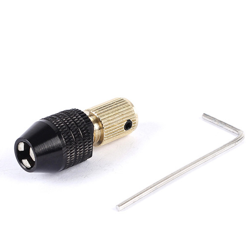 0.3-3.2mm small motor central shaft three-jaw chuck 2.0-5.0mm shaft hole with M8 motor chuck set