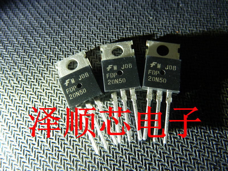 FDP20N50 TO-220 500V 20A N沟道 场效应管 全新原装正品 主营IC