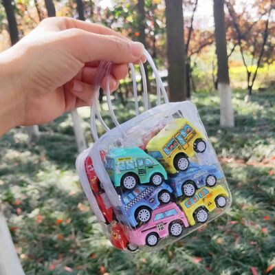Stall toys Warrior suit children Mini Engineering vehicles Car model boy Inertia gift Toys