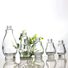 厂家批发 化妆品烟油精油瓶10-50ml透明单葫芦分装瓶 工艺印刷