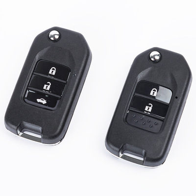 本田锋范飞度缤智哥瑞竞瑞新飞度遥控器改装折叠汽车钥匙外壳