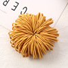Children's nylon soft base hair rope, 3cm, 2mm, 100 pieces