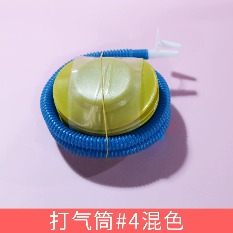 Air pump, inflatable plastic handheld balloon