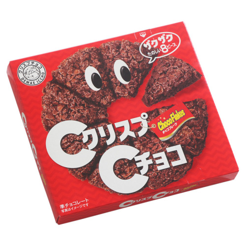 Japanese Chocolate Imported Internet Celebrity Snacks CISCO Nissin Wheat Crisp Chocolate (Milk Original Flavor) Red Batch