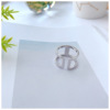 One size fashionable ring, Japanese and Korean, simple and elegant design, internet celebrity, on index finger, wholesale