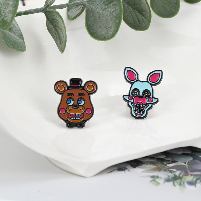 7g Weight Brooches Classification Holiday, Cocktail Party Occasion Alloy Material Animal, Cartoon Pattern Unisex Gender Enamel Design Hip-Hop, Funny Style Hip-Hop Funny Pin Animal Cartoon Alloy Enamel Unisex Brooches 13