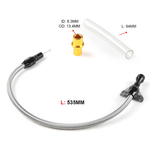 Cross-border hot selling suitable for Chevrolet TH350 stainless steel oil dipstick transmission oil dipstick 530MM dipstick