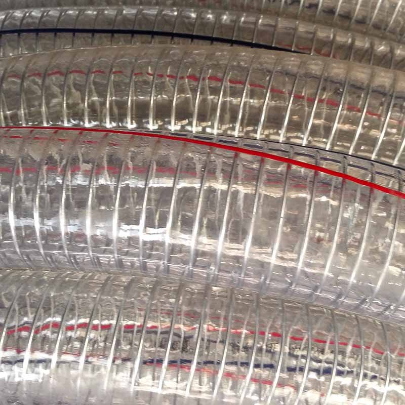 耐高温钢丝软管耐酸碱耐腐蚀透明钢丝管四季不硬排水钢丝吸水管-阿里巴巴