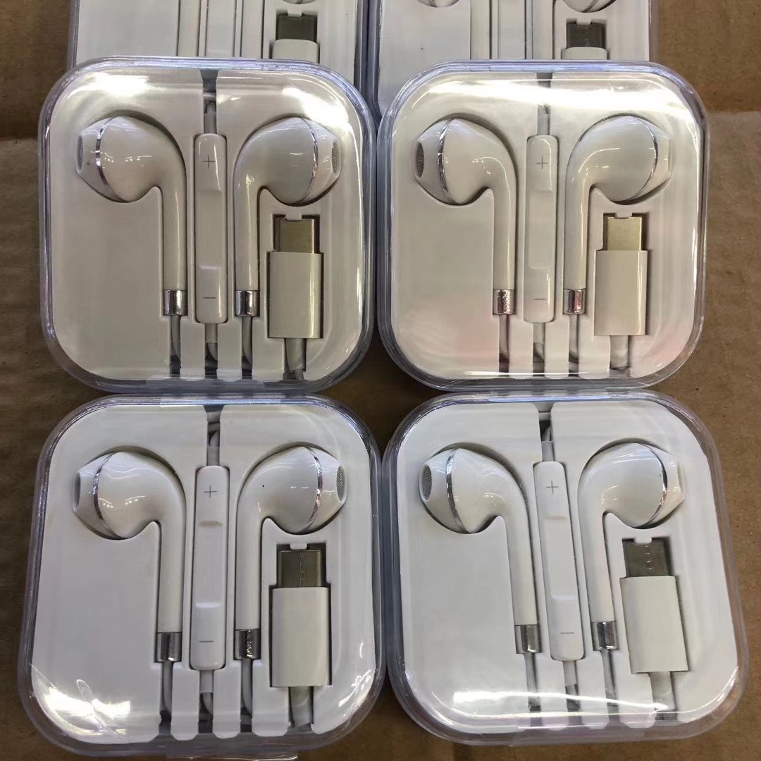 type-c Phnom Penh Headphones for Huawei Xiaomi 8 Red Rice Letv Mobile Phone In-Ear Crystal Box Analog Headphones