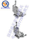 【高精度】XYZ轴　薄型　直线式滚珠 可代替 米思米（MISUMI)