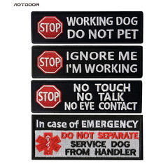 Pet Problem Dog Harness Velcro Stamp Service Dog Cloth Sticker do not separate patch