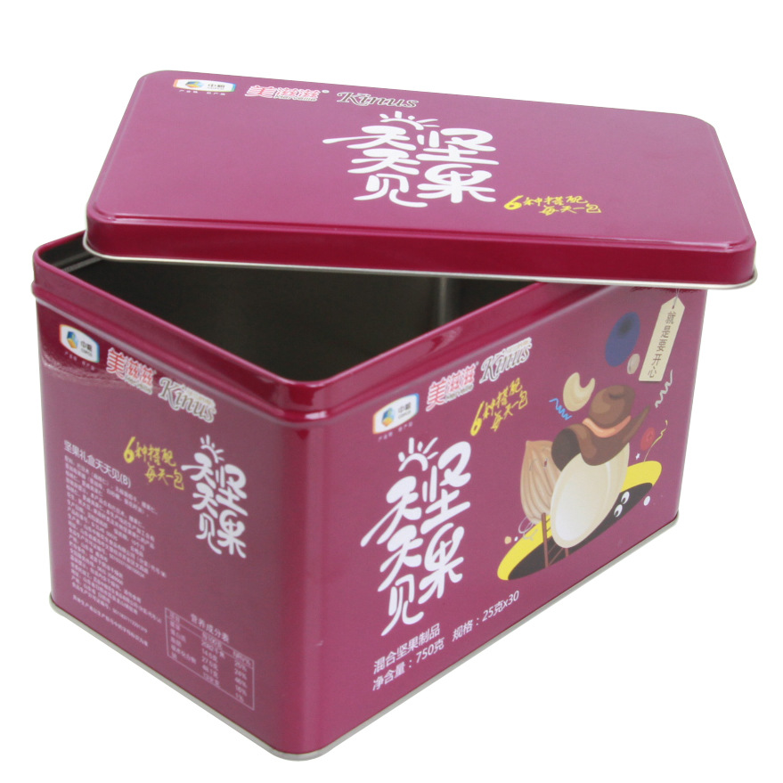 厂家现货  饼干盒 礼品盒  腰果盒 cj-24