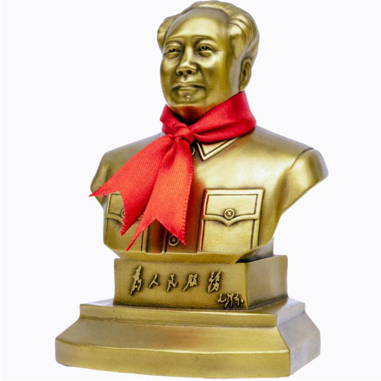 Pure copper Chairman Mao Body automobile Decoration Statuettes Mao Zedong crystal Car Accessories