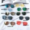 Sunglasses, trend square glasses solar-powered suitable for men and women, 2023, wholesale