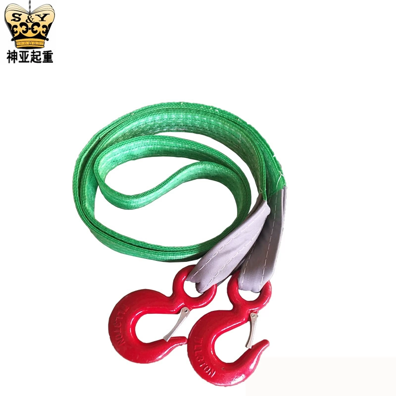 Крюк прицепа Ремень прицепа одиночные ножки три четыре ноги Комбинированный разбрасыватель Плоский подъемный ремень такелаж Заводской магазин