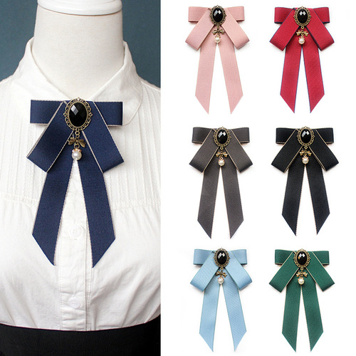 College style graduation photos bow tie for Girls women professional tie neckties JK 18 cm