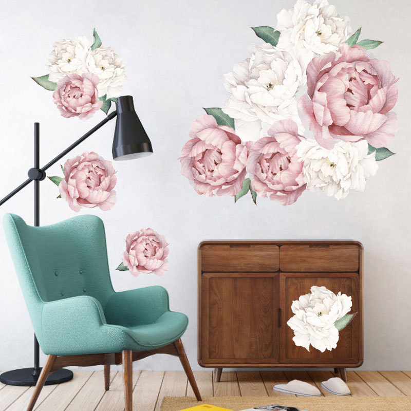 Pegatinas De Pared Creativas De La Serie Peony display picture 13