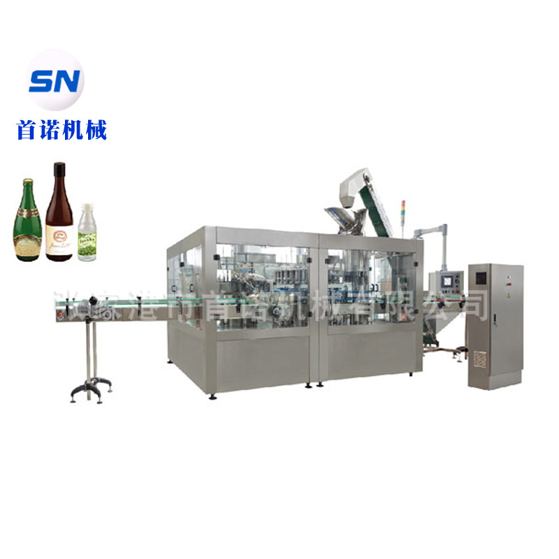 灌装机 热灌装四合一体生产线设备