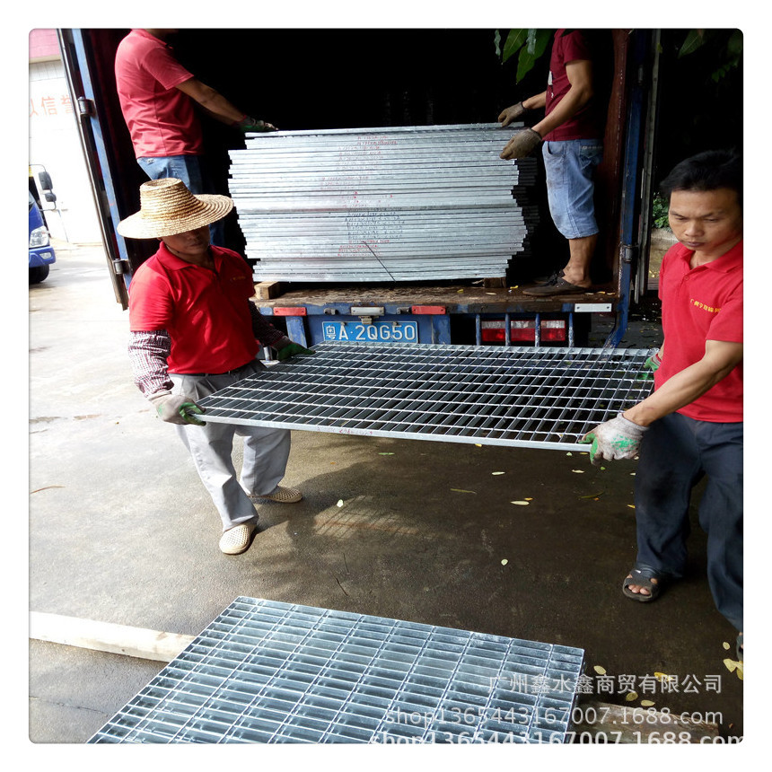【钢格板】供应热镀锌钢格板厂家生产定做踏步板沟盖板钢格栅