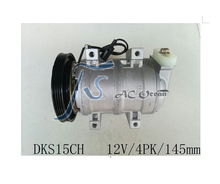 厂价直销 DKS15CH 适用于日立挖机汽车空调压缩机 批发 零售 112C
