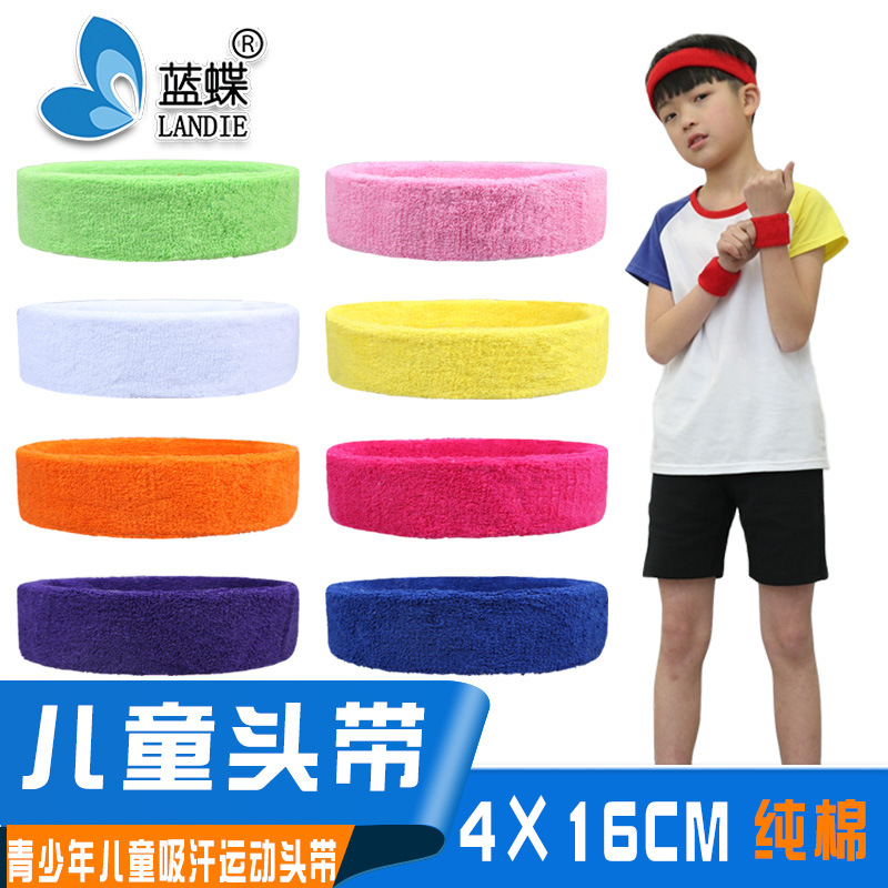 children Sweat Headband men and women Teenagers motion run dance Riding towel Sweat Conduction band Khan Hair band