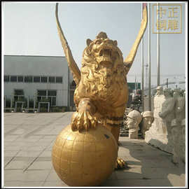 狮子铜雕 铜雕塑狮子 铜狮子图片 铜狮子制作 清代铜狮子