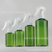 100ml150ml200ml500ml新款pet塑料瓶现货斜肩化妆品瓶塑料喷雾瓶