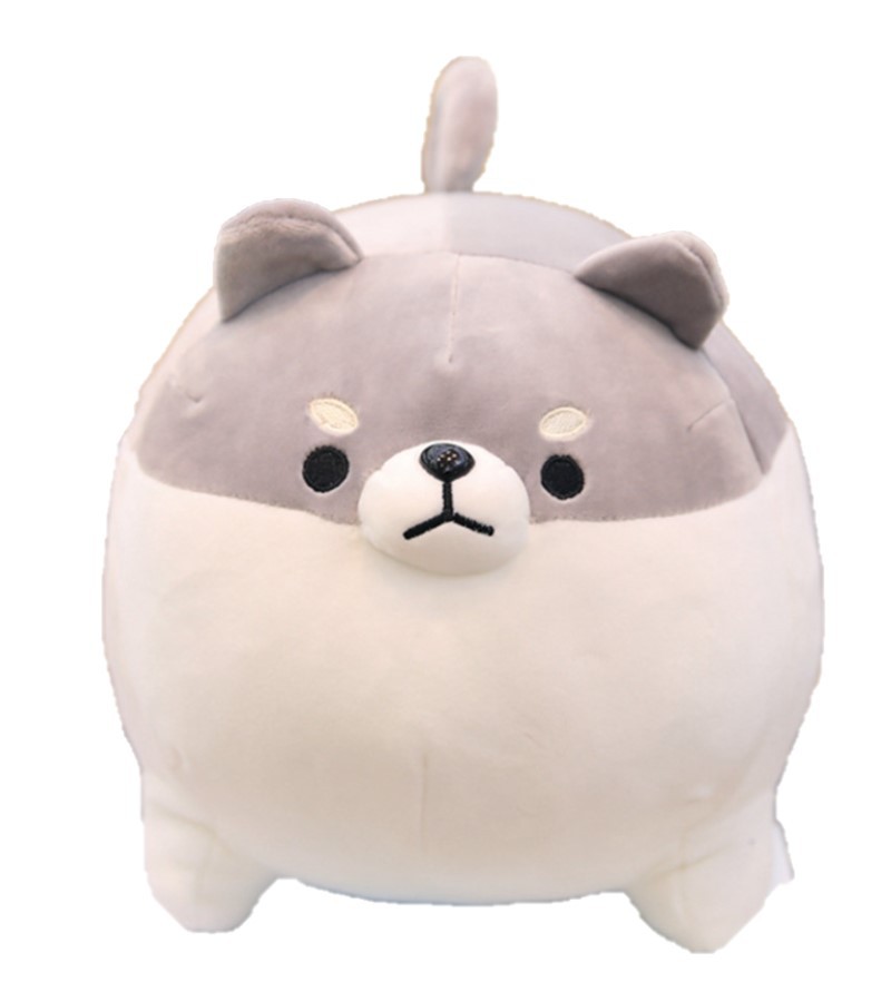 Fat House Dumplings Fat Shiba Inu Doll Plush Toy Down Cotton Puppy Pillow Amazon Foreign Trade Vacuum Compression