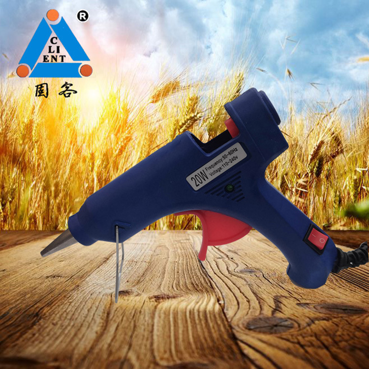 固客20W蓝色带侧面开关胶枪 适用7mm胶棒 高品质不漏胶 厂家直销