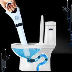 Tiger Electric Toilet Pipe Unblocking Device Toilet Floor Drainage Blockage Unblocking Device Suitable for Sitting and Squatting Toilets 