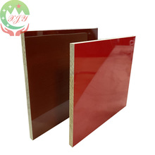 新款廣東直銷高光大紅色進口橡膠木烤漆木板 板栗色烤漆實木板