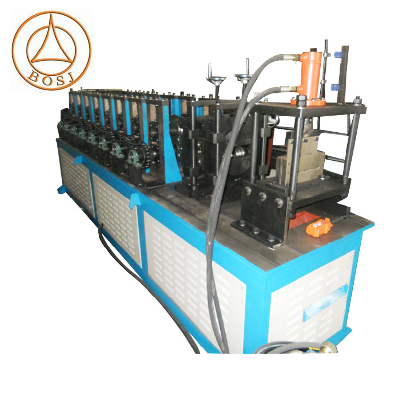 双悬臂防火阀叶片设备 新款防火阀可调叶片冷弯成型机