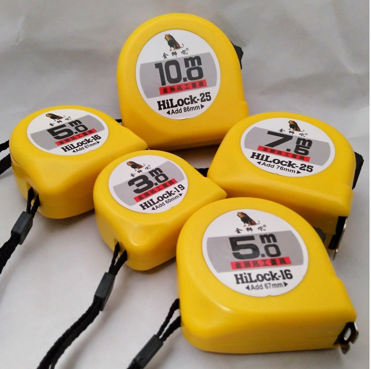 好质量加厚钢卷尺3米5米7.5米10米卷尺盒尺米尺拉尺测量工具