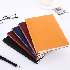 批發高檔商務A5筆記本套裝PU軟面抄B5記事本禮盒裝手賬本定製logo