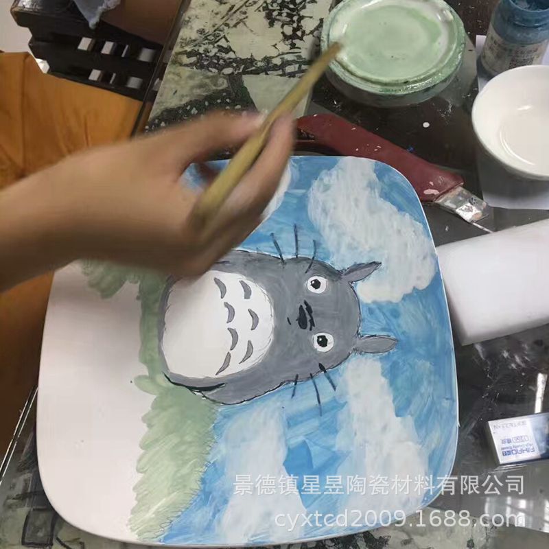 Color bajo vidriado 6 tira de color mini pequeña pintura de cerámica pintura cerámica temperatura media bajo vidriado color concentrado 24 color