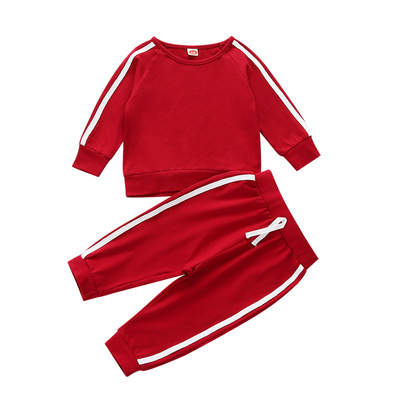 Amazon ins popular children's clothing is exclusively for European and American girls' tops and sportssuits for women's foreign trade