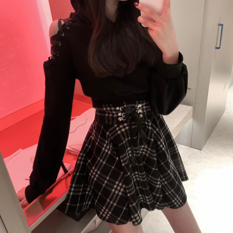 Cat Ear Strap Sweater