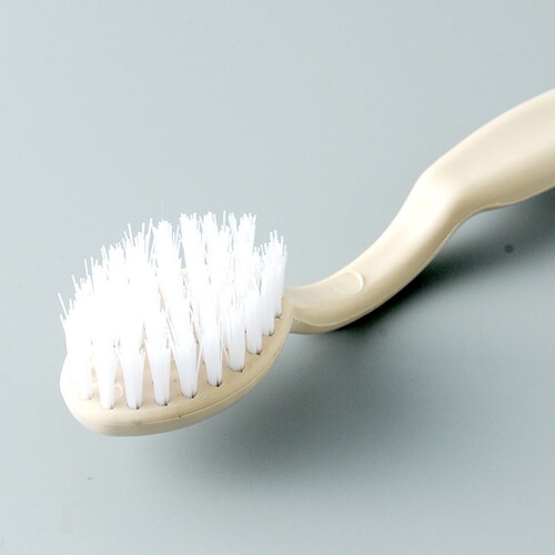 Household brush, soft-bristled double-headed shoe brush, long-handled baby shoe cleaning brush, children's decontamination double-headed shoe brush