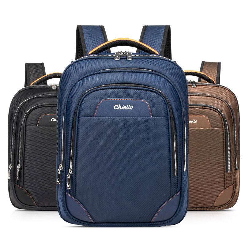 New Men's Business Backpack Large Capacity Waterproof Computer Bag Fashionable Multifunctional Travel Backpack