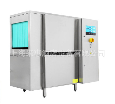 迈科K200C传送式蒸汽加热型洗碗机 德国MEIKO洗碗机200筐/小时
