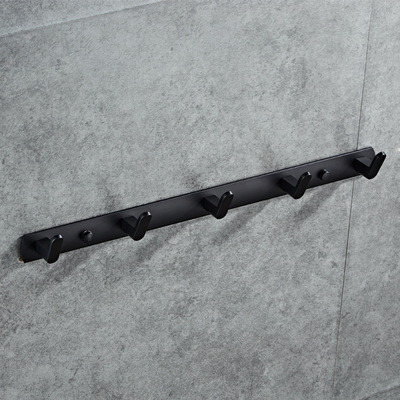 black Northern Europe Shower Room Row hook Doorway Coat hooks TOILET towel Hooks hotel a living room Wall Coat hook