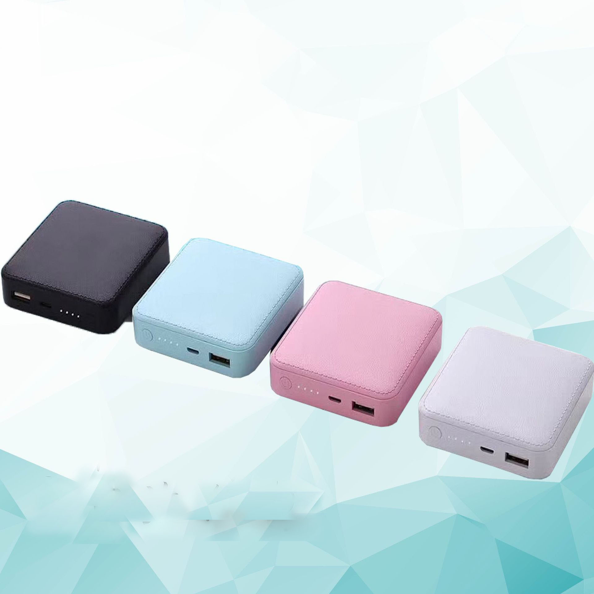 新品创意3节旅行包移动电源10000毫安迷你方块充电宝礼品设计LOGO