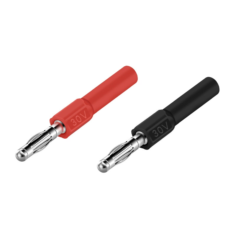 Производители поставляют мультиметр Банановый штекер из чистой меди, сильноточный разъем адаптера головки фонаря от 4 мм до 2 мм