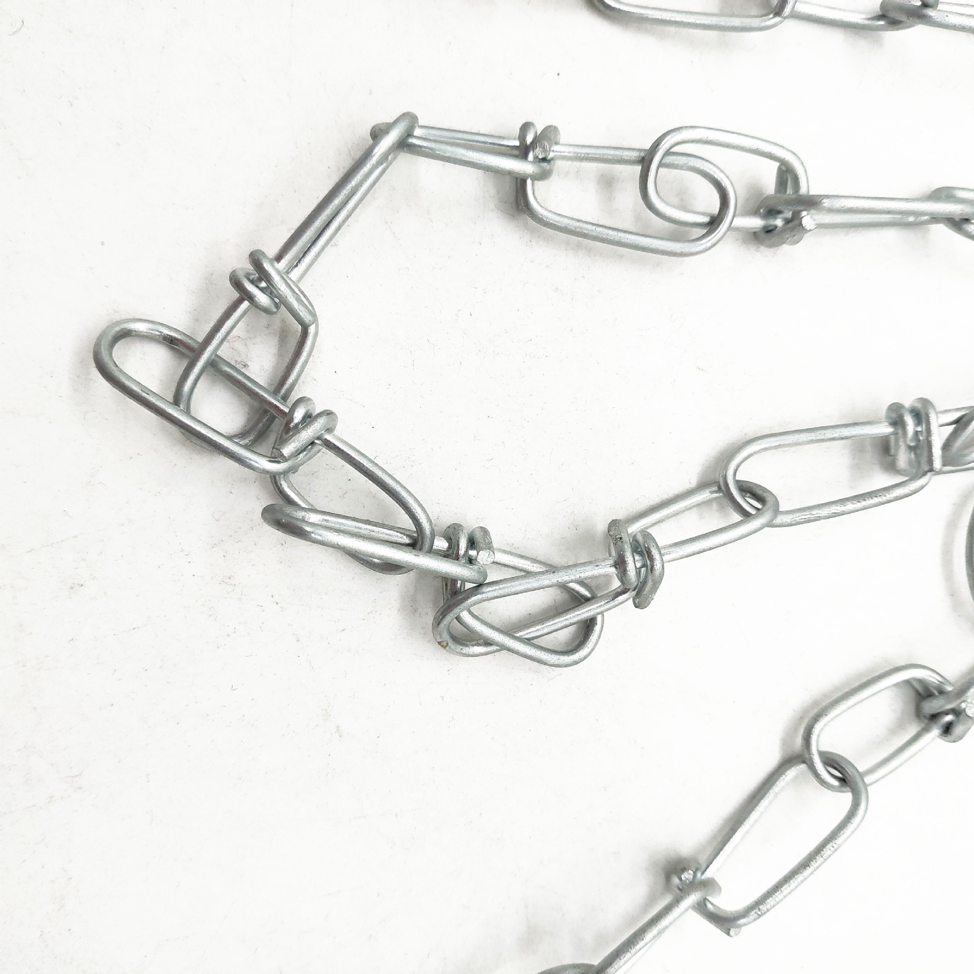 供应德标DIN5686编结链 电镀锌打结链