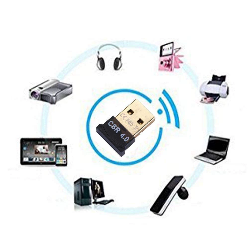 USB Bluetooth receiver 4.0 Bluetooth audio receiver CSR4.0 Bluetooth adapter supports Win8/10