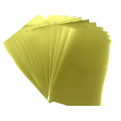 A4背胶亮金胶片水性喷墨亮金颜料墨水胸牌标牌奖牌不干胶自粘镜面|ru