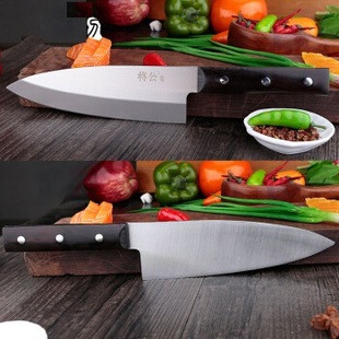 Рыба головка нож для кулинарного ножа ивы лосось лосось костный нож японский стиль рыба.