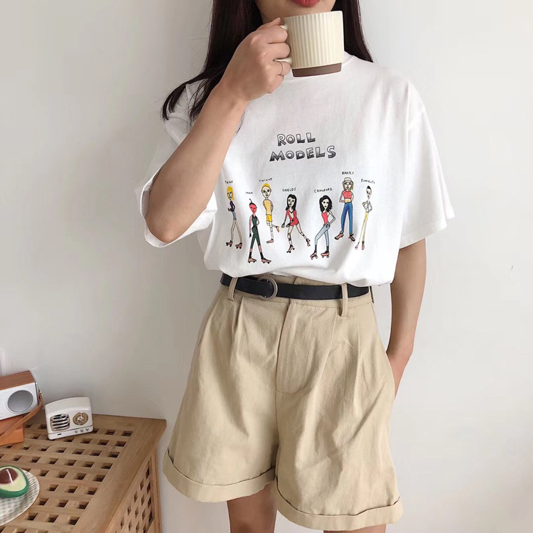 T shirt femme CHUAN YU en Coton - Ref 3314647 Image 25